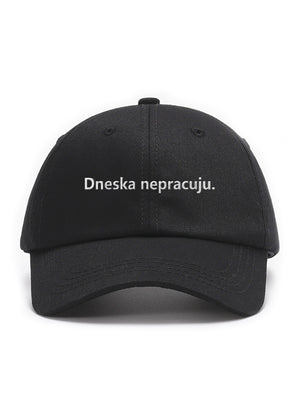 Dneska nepracuju. - Čapkov.cz kšiltovka – main non-washed