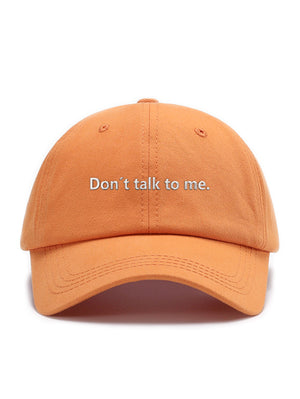 Don´t talk to me
