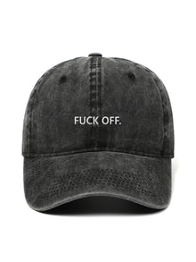 FUCK OFF. - Cap - Hat - Capkov - Capkov