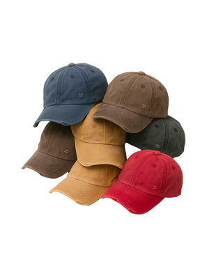 Distressed čapka bez výšivky - Čapkov.cz kšiltovka-Hat-Capkov