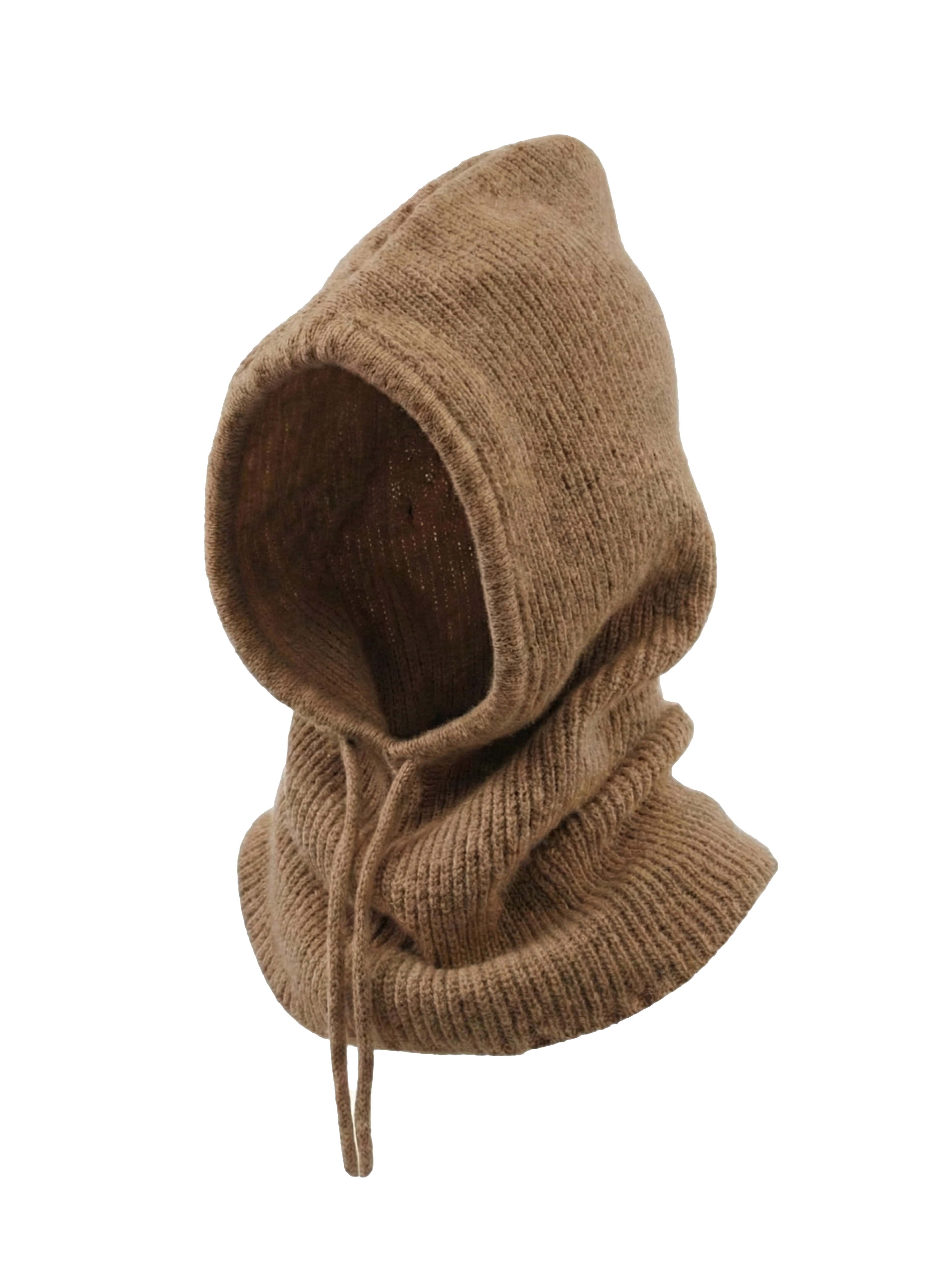 Pletená kapuce bez výšivky - Čapkov.cz Zimní Gear-Beanie-Capkov-Capkov