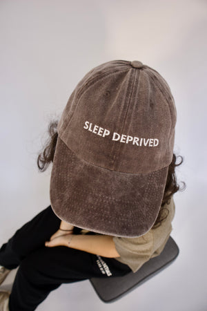 SLEEP DEPRIVED - Čapkov.cz washed kšiltovka-Hat-Capkov-Capkov