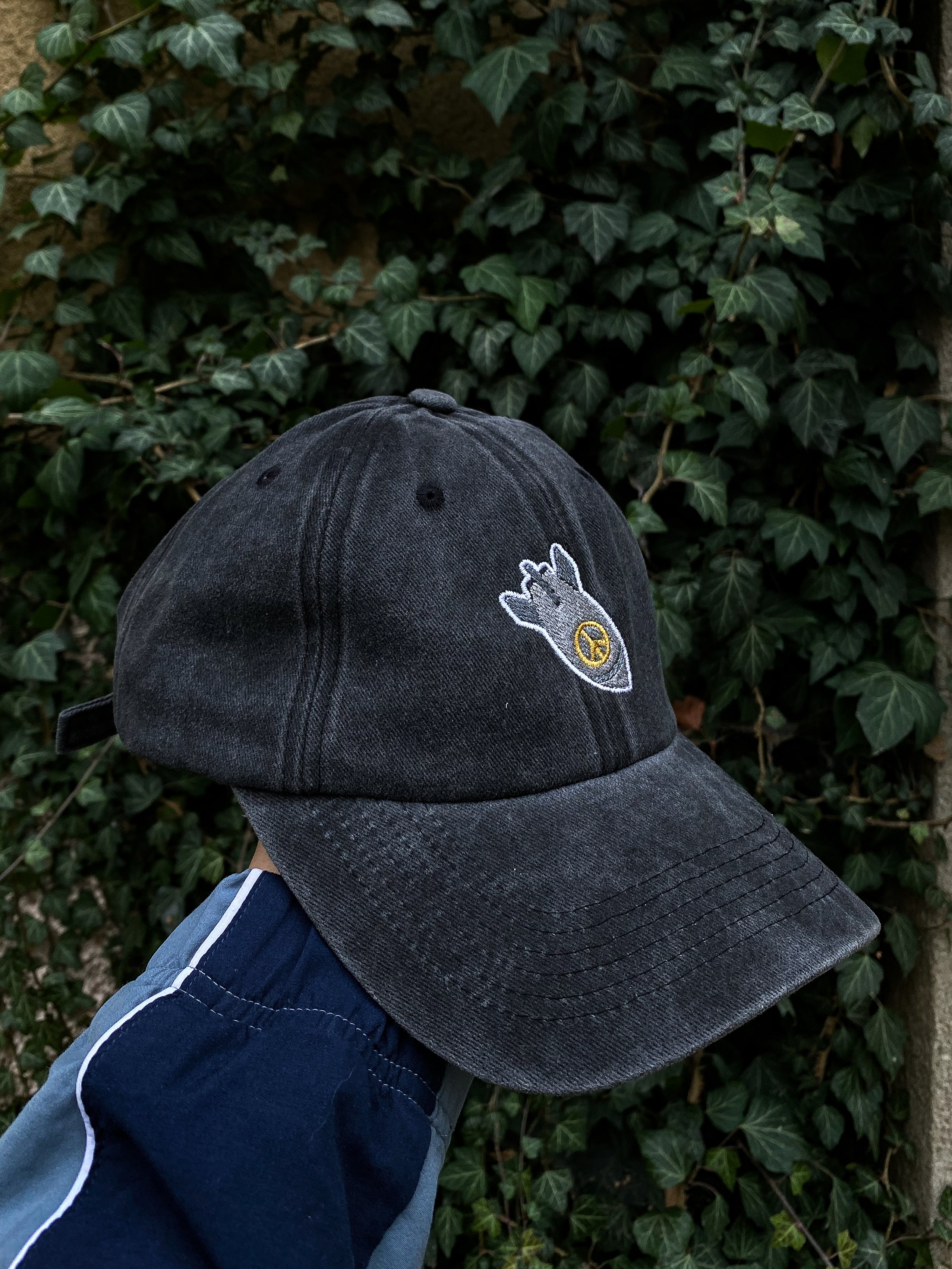 HIHEAD ATOMOVÝ BOMBY x Čapkov.cz - washed kšiltovka-hat-Capkov-Capkov