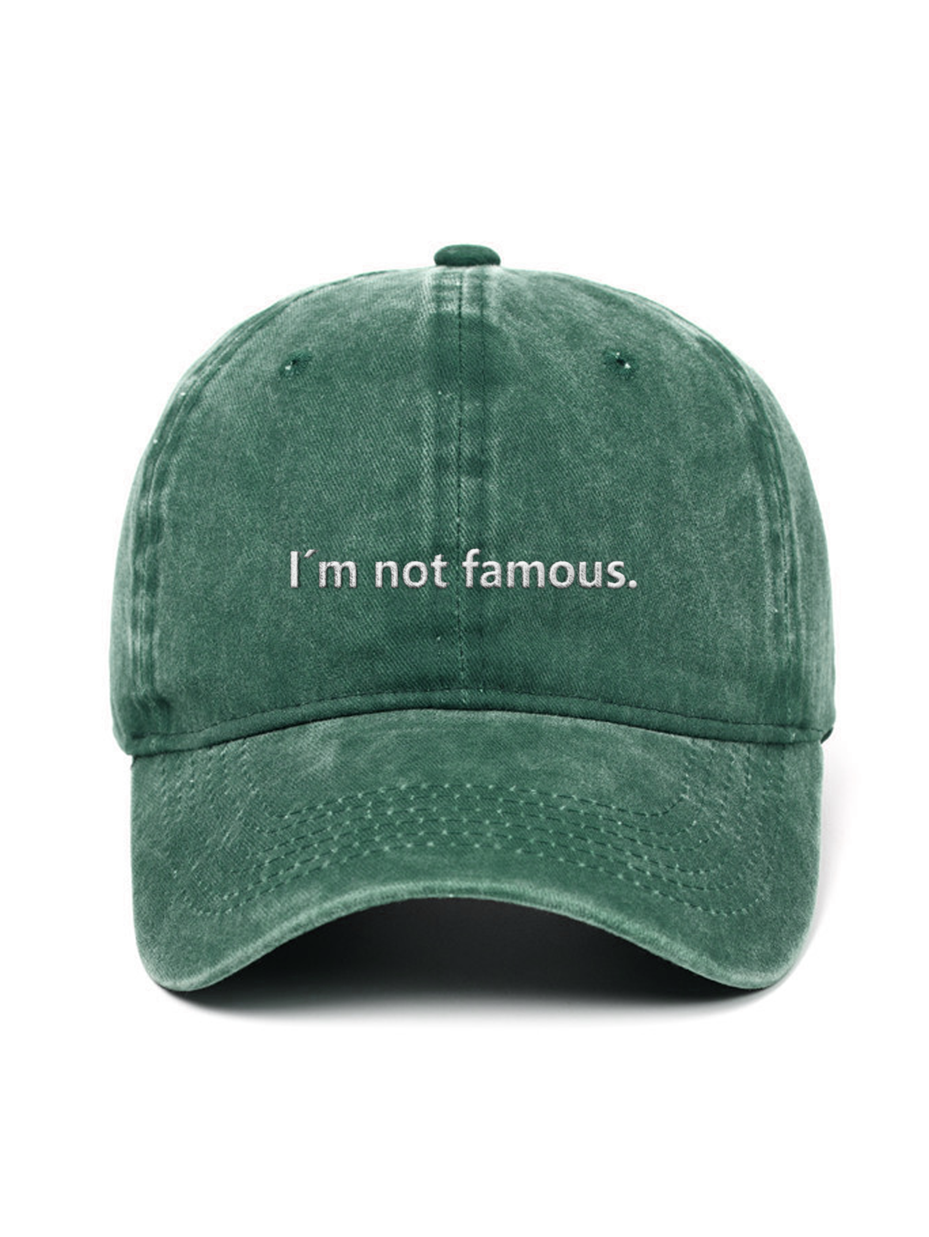 I'm not famous. - Čapkov.cz washed kšiltovka-Hat-Capkov-Capkov