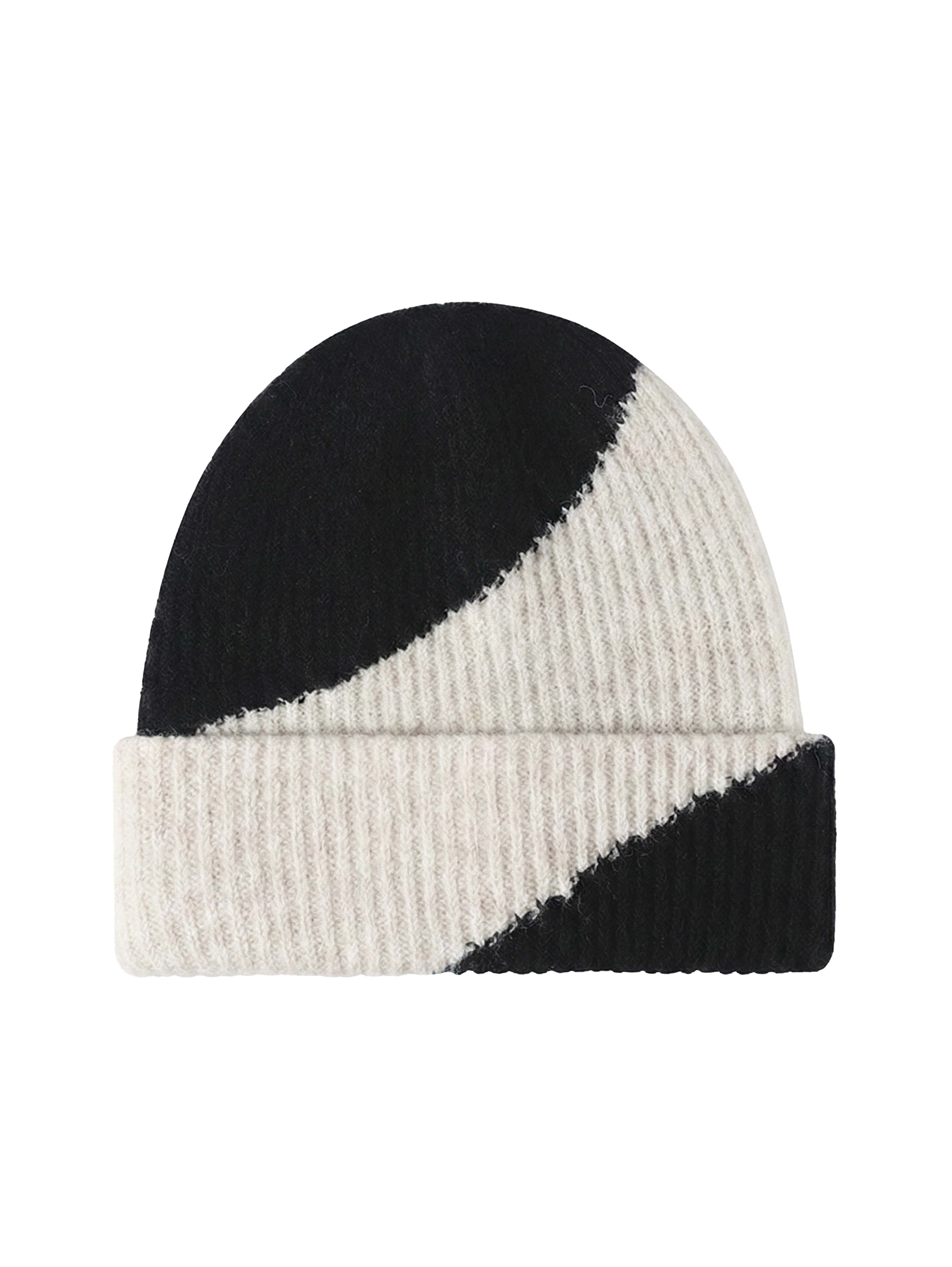 Dvoubarevná bez výšivky - Čapkov.cz Zimní Čepice-Beanie-Capkov-Capkov