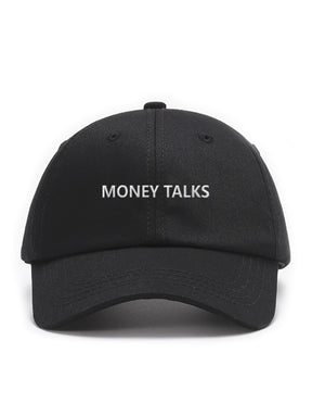 MONEY TALKS – kšiltovka, Černá