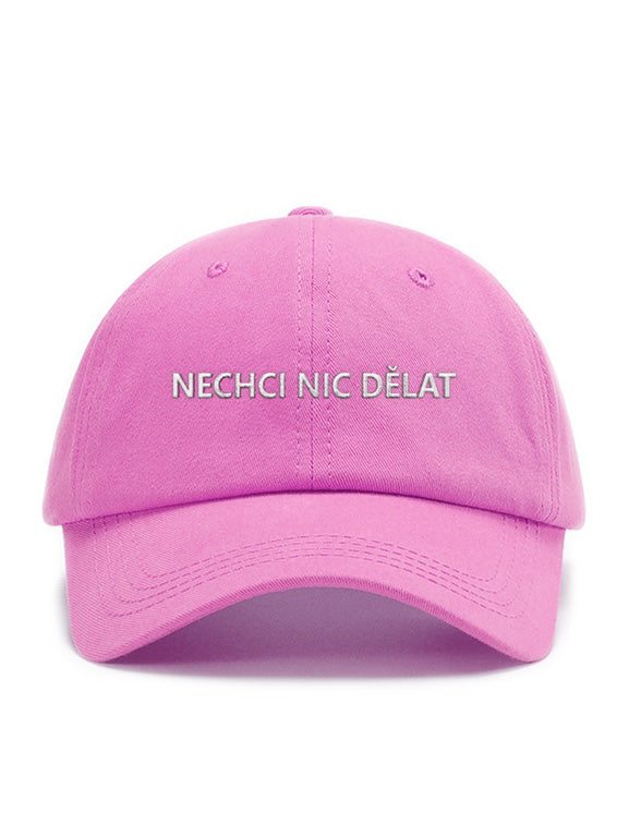 NECHCI NIC DĚLAT