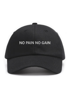 NO PAIN NO GAIN - Čapkov.cz kšiltovka – main non-washed