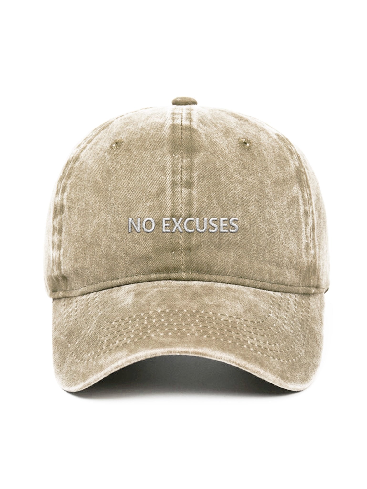 NO EXCUSES - Cap - Hat - Capkov - Capkov