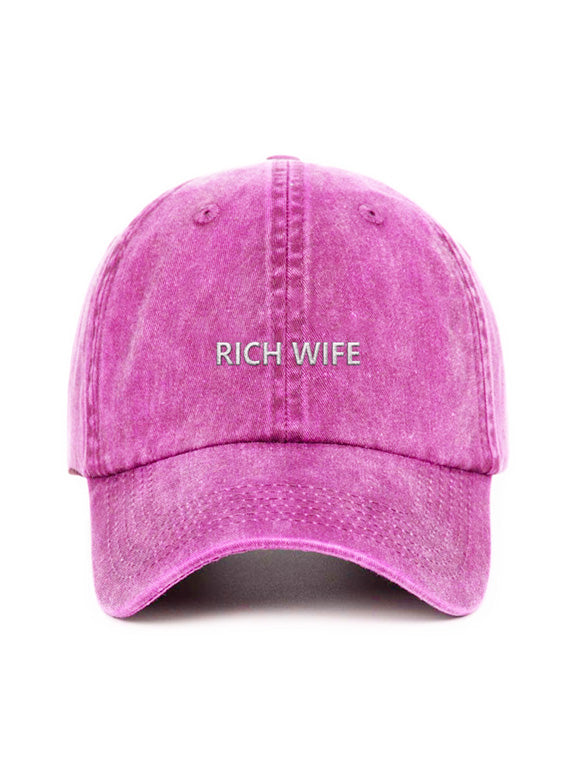 RICH WIFE - Čapkov.cz kšiltovka-Hat-Capkov