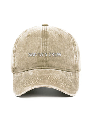 SANTA’S CREW - Čapkov.cz washed kšiltovka-hat-Capkov-Capkov