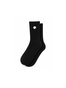 Capkov Embroidery Socks Ghost – Černá