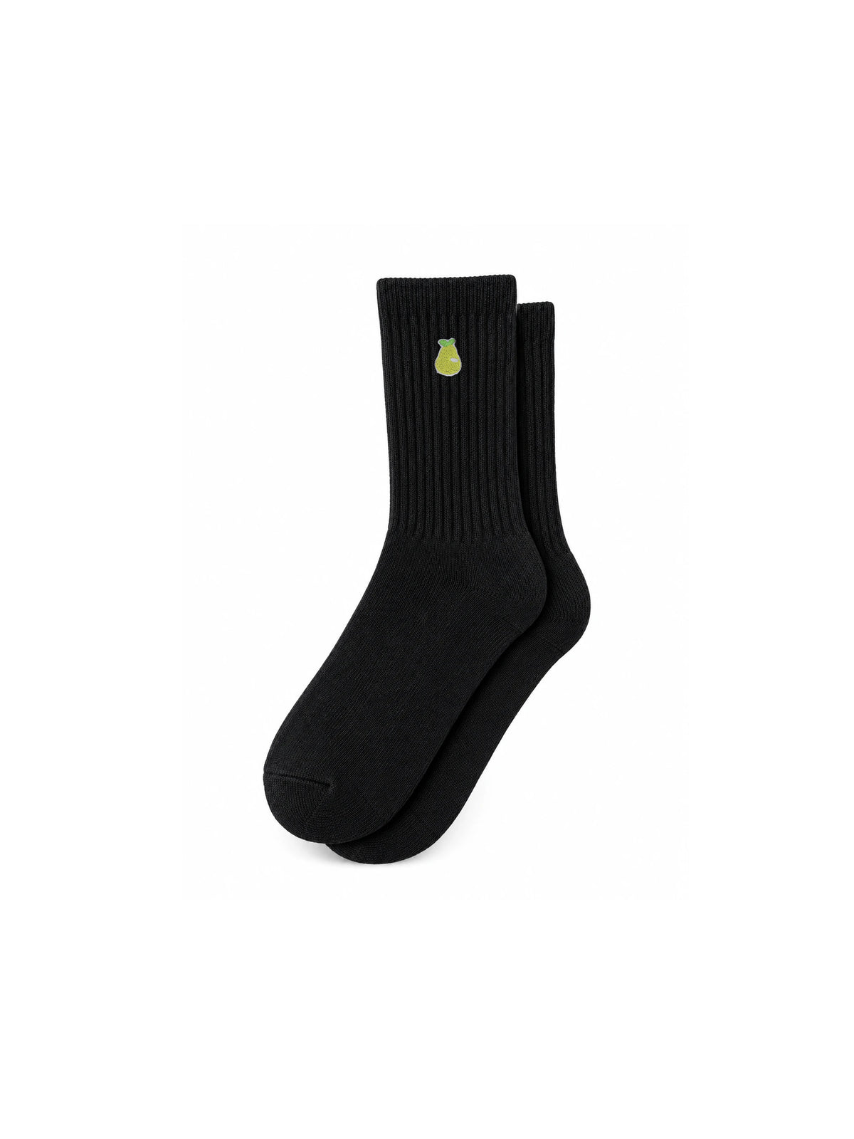 Capkov Embroidery Socks Pear – Černá