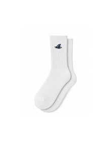Capkov Embroidery Socks Shark – Bílá