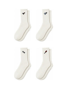 Capkov Embroidery Socks Tool Set, Krémová