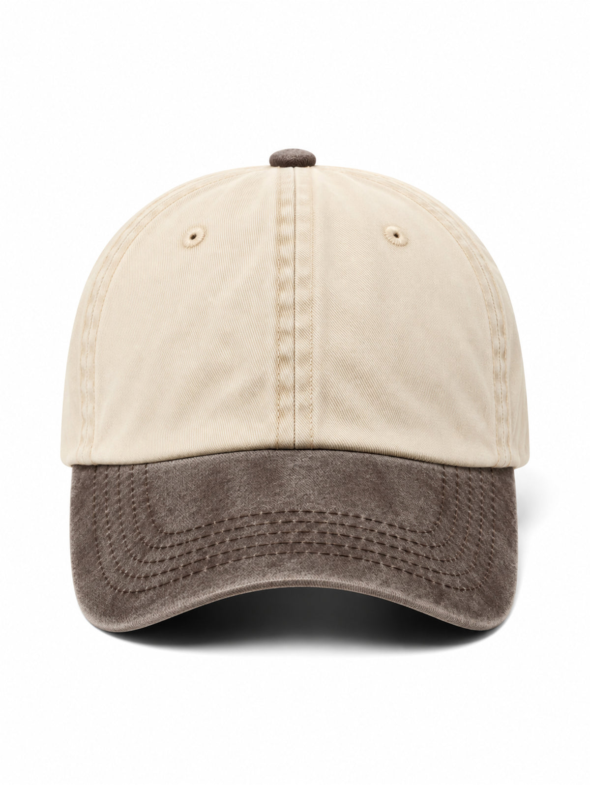 Vintage Two-Tone čapka bez výšivky - Čapkov.cz kšiltovka-Hat-Capkov-Capkov