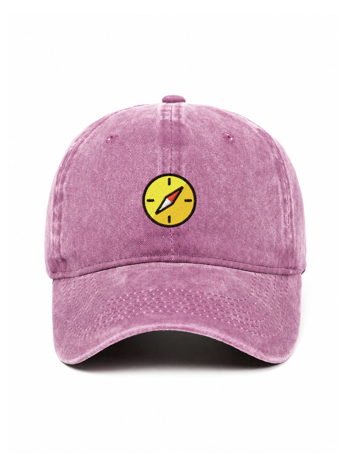 KOMPAS - Čapkov.cz washed kšiltovka – washed mauve