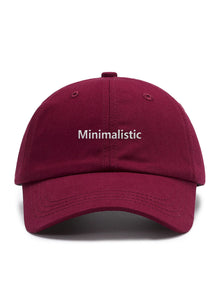 Minimalistic – kšiltovka, Vínová – fotka 8 z 14
