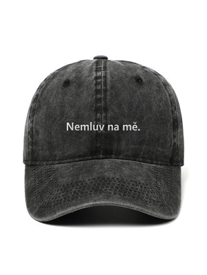 Nemluv na mě. - Cap - Hat - Capkov - Capkov