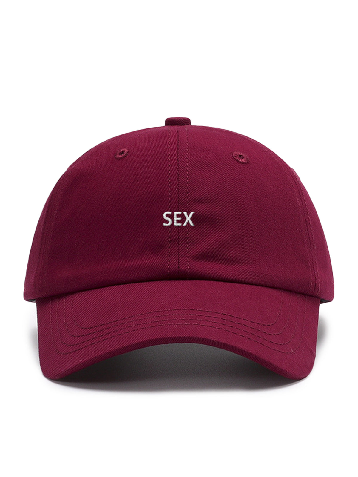 SEX – kšiltovka, Vínová – fotka 8 z 14