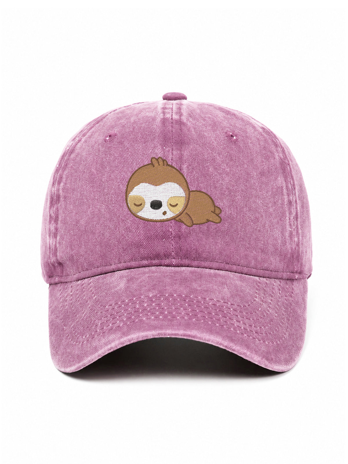 SLOTH - Čapkov.cz washed kšiltovka – Washed Mauve