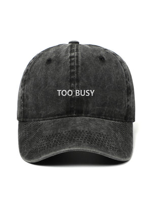 TOO BUSY - Čapkov.cz kšiltovka-Hat-Capkov-Capkov