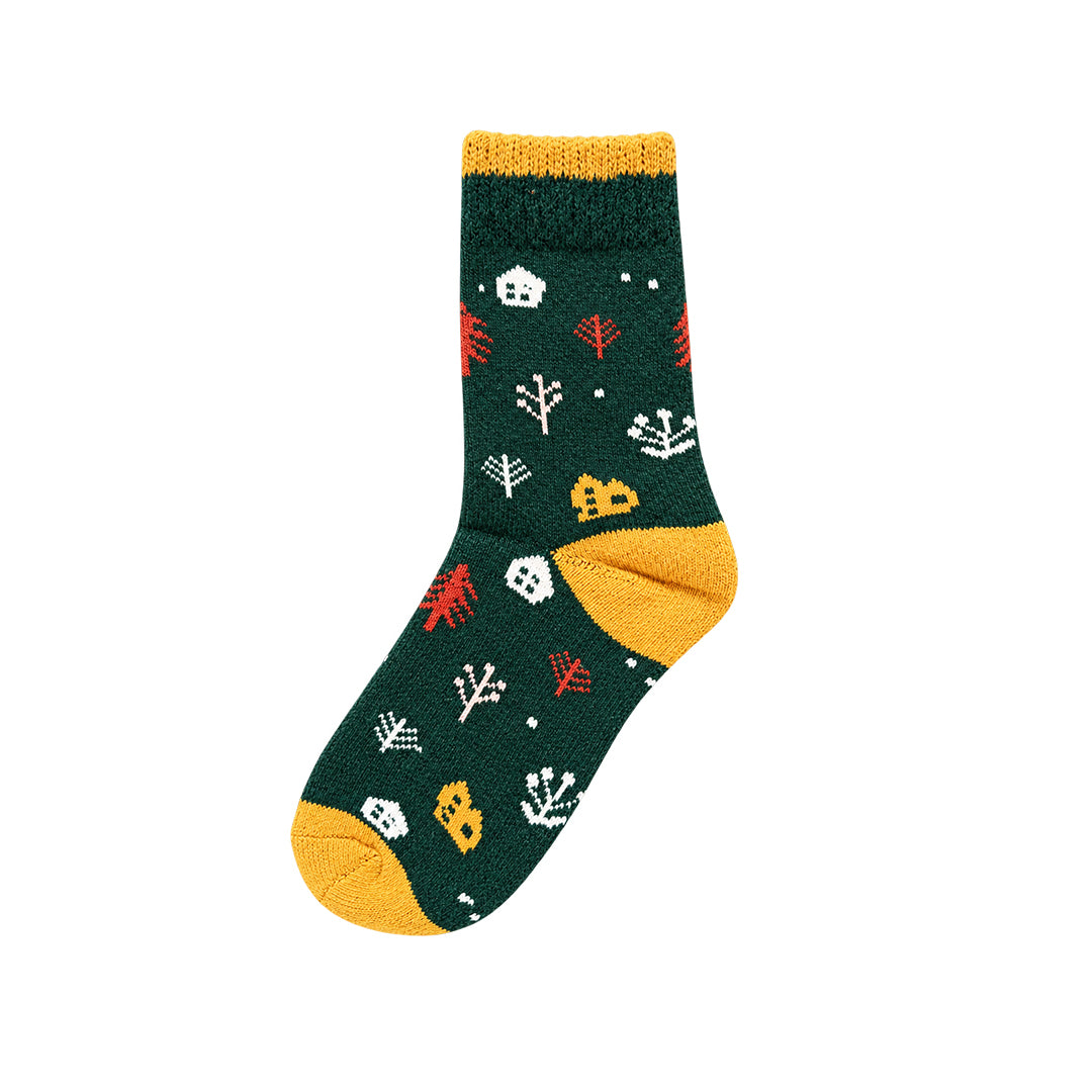 Capkov Winter Socks Forest, ZelenĂĄ â fotka 2 z 5
