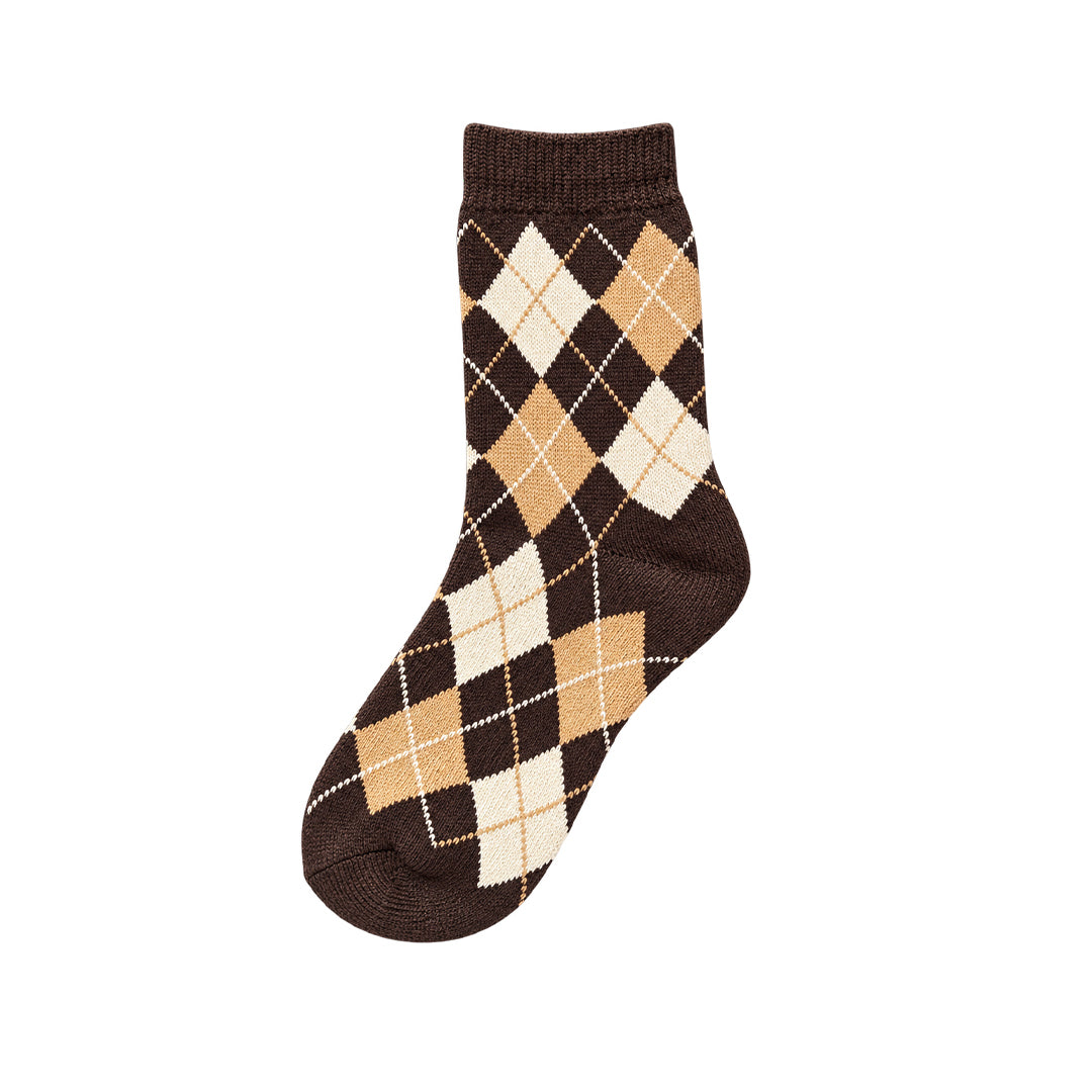 Capkov Winter Socks Argyle, HnÄdĂĄ â fotka 2 z 5