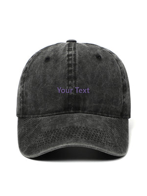 ✂️ Vlastní design TEXT - Cap - Hat - Capkov - Capkov
