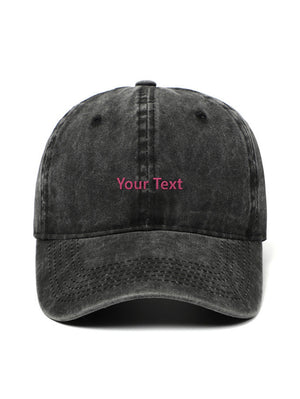 ✂️ Vlastní design TEXT - Cap - Hat - Capkov - Capkov