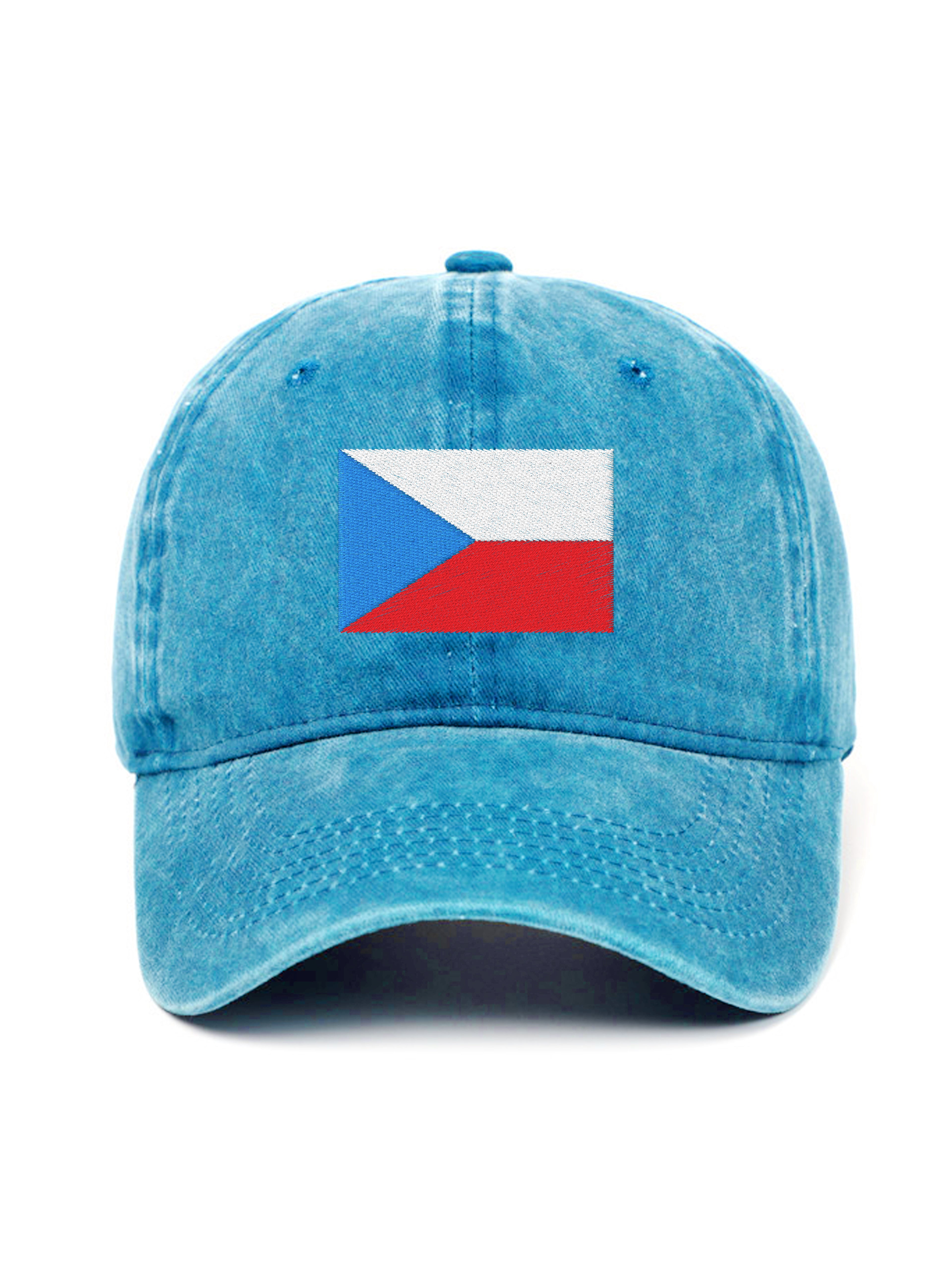 ČESKÁ VLAJKA - Čapkov.cz washed kšiltovka-hat-Capkov-Capkov