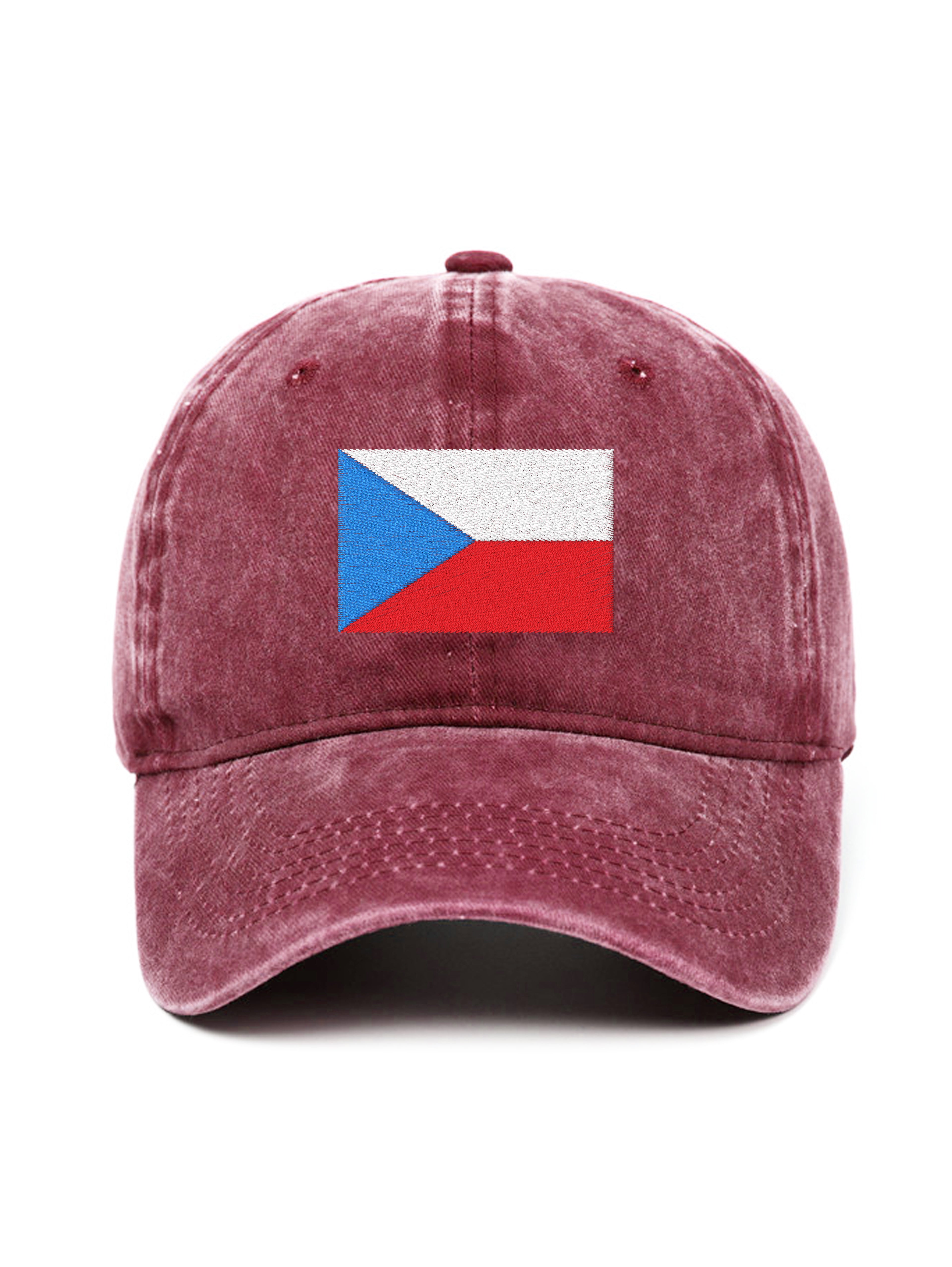 ČESKÁ VLAJKA - Čapkov.cz washed kšiltovka-hat-Capkov-Capkov