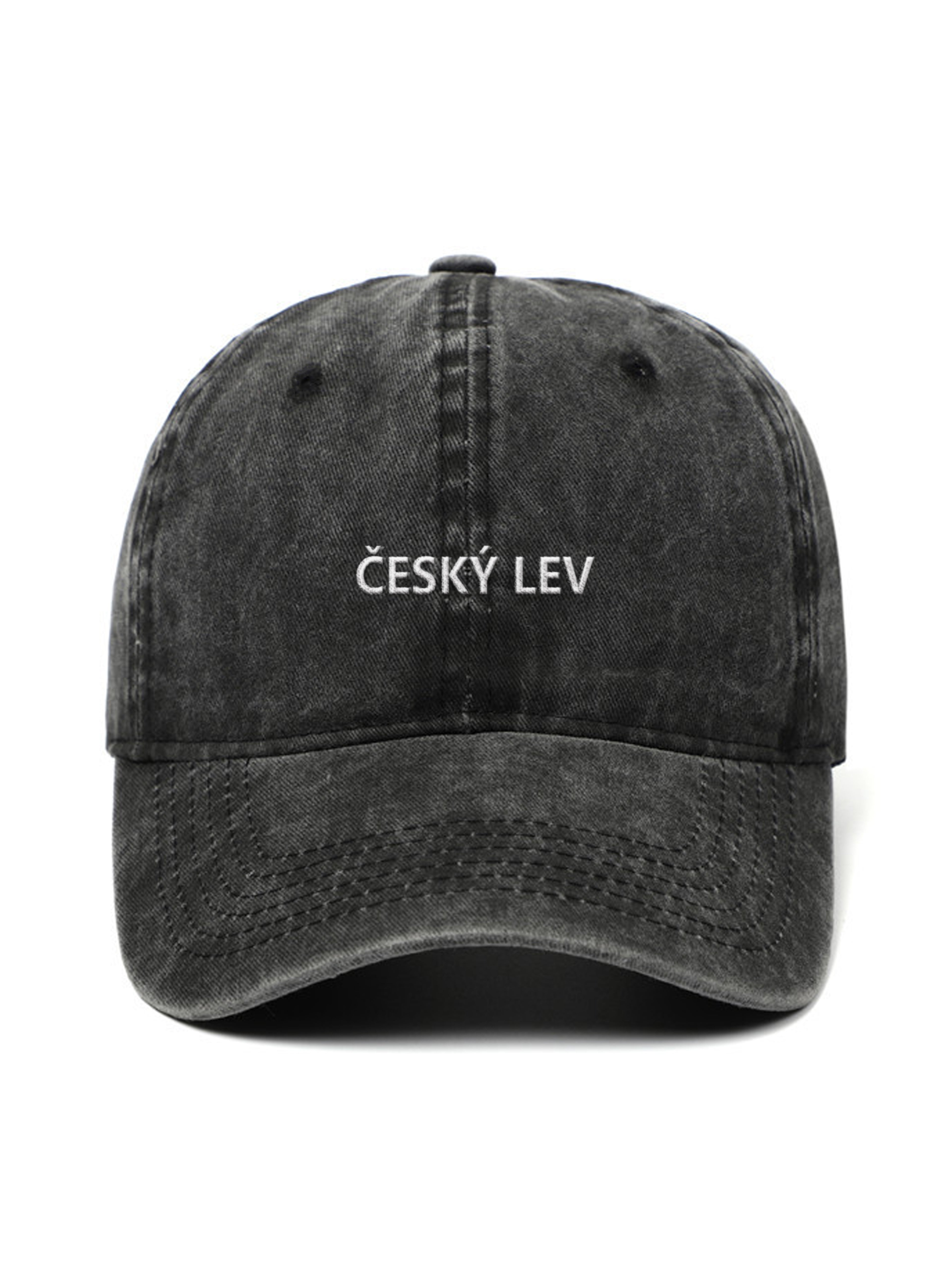 ČESKÝ LEV - Čapkov.cz washed kšiltovka-hat-Capkov-Capkov