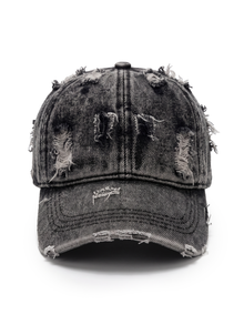 Distressed Denim čapka bez výšivky - Čapkov.cz washed kšiltovka-Hat-Capkov-Capkov