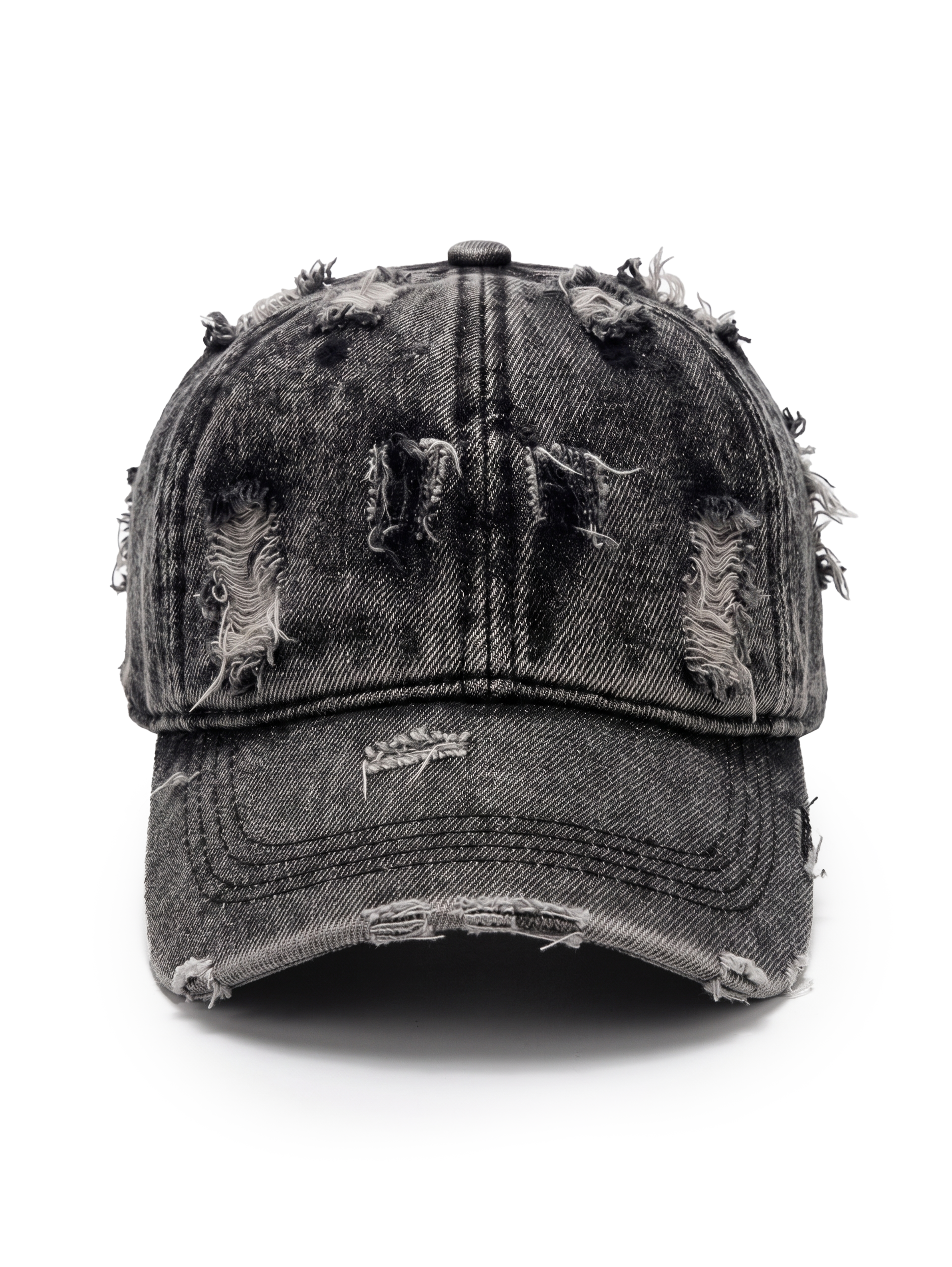 Distressed Denim čapka bez výšivky - Čapkov.cz washed kšiltovka-Hat-Capkov-Capkov