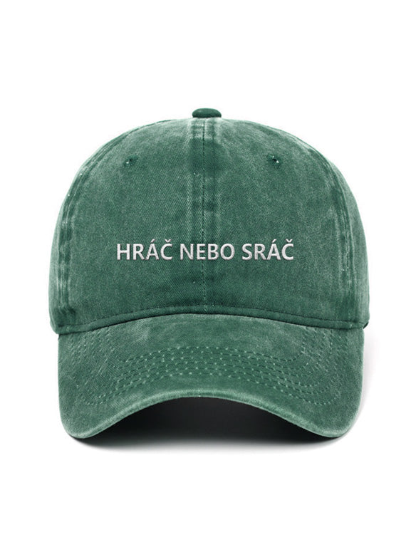 HRÁČ NEBO SRÁČ - Čapkov.cz washed kšiltovka – washed 10