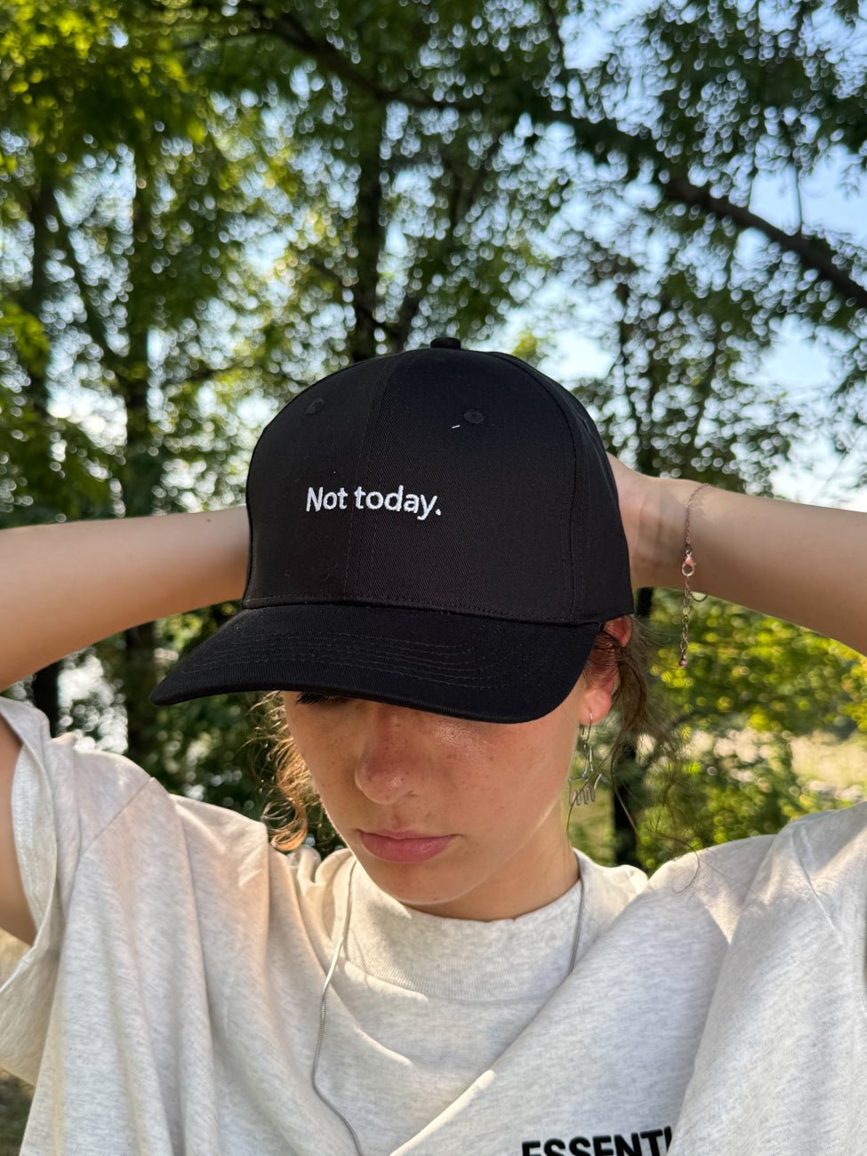 Not today. - Cap - Hat - Capkov - Capkov