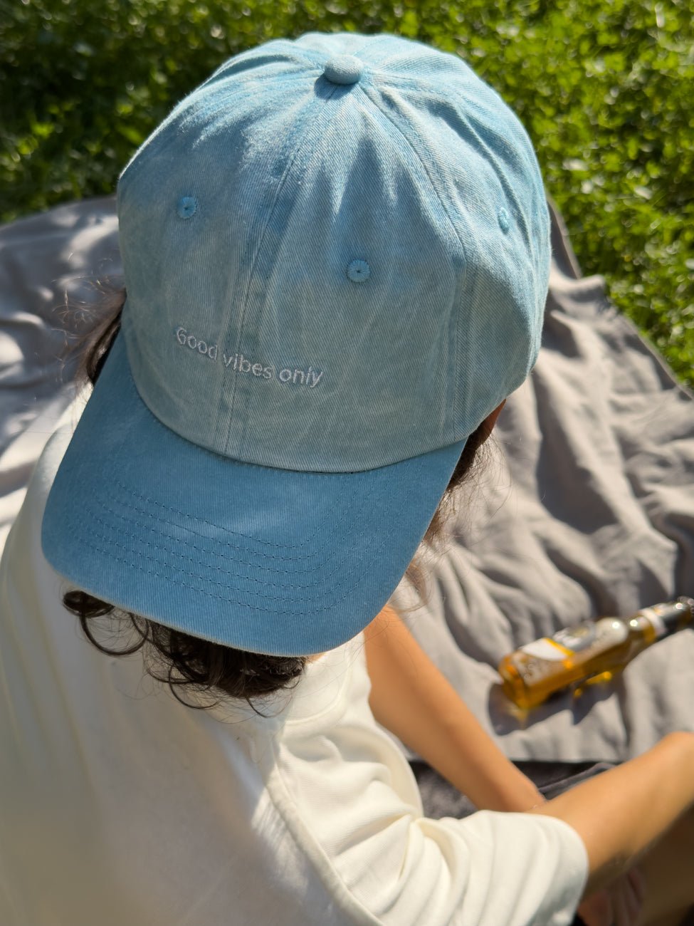 Good vibes only - Cap - Hat - Capkov - Capkov
