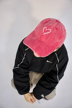 SRDÍČKO - Čapkov.cz washed kšiltovka-Hat-Capkov-Capkov