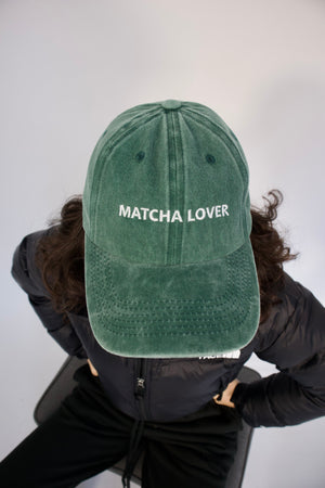 MATCHA LOVER - Čapkov.cz washed kšiltovka-hat-Capkov-Capkov