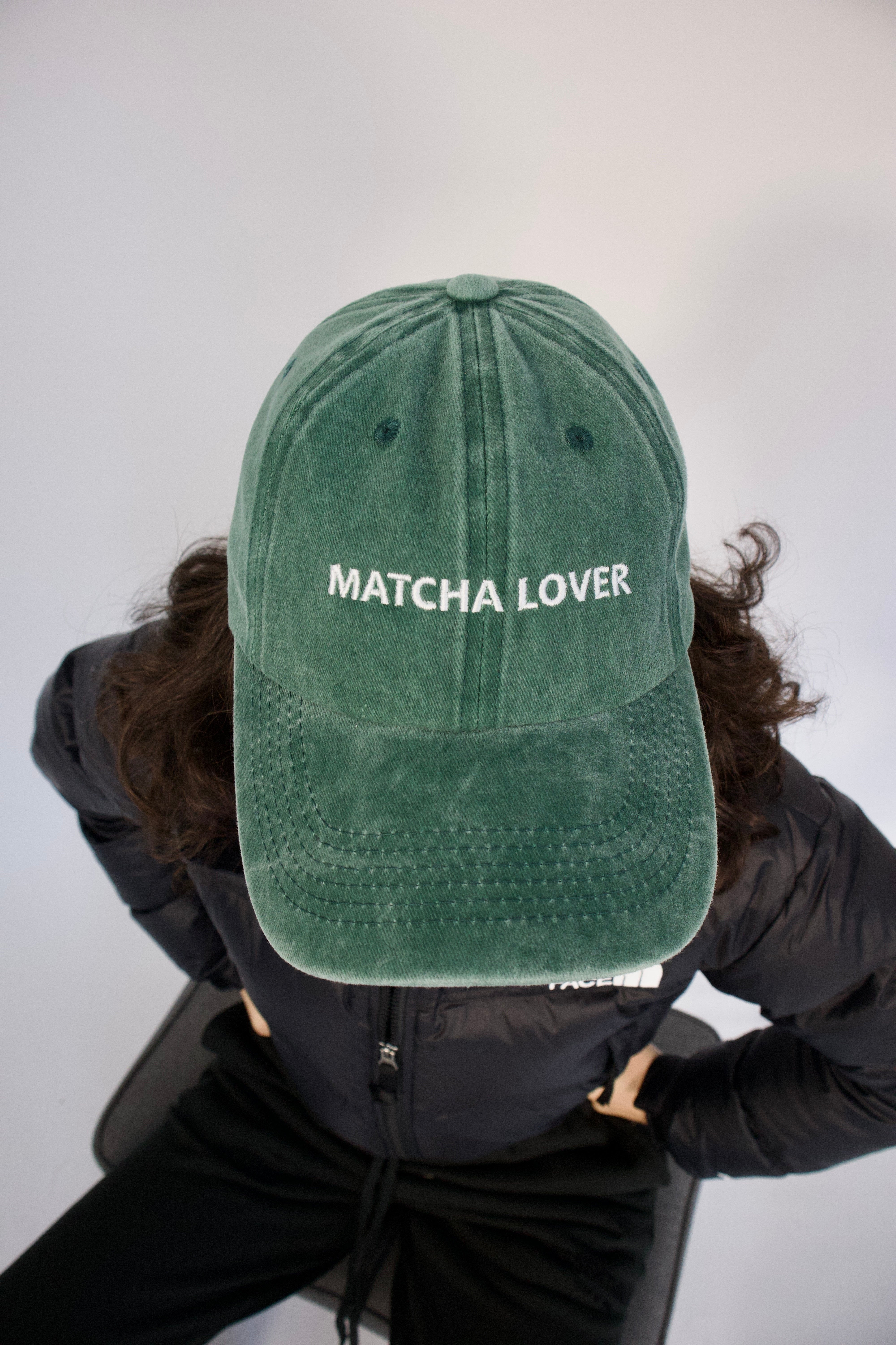 MATCHA LOVER - Čapkov.cz washed kšiltovka-hat-Capkov-Capkov