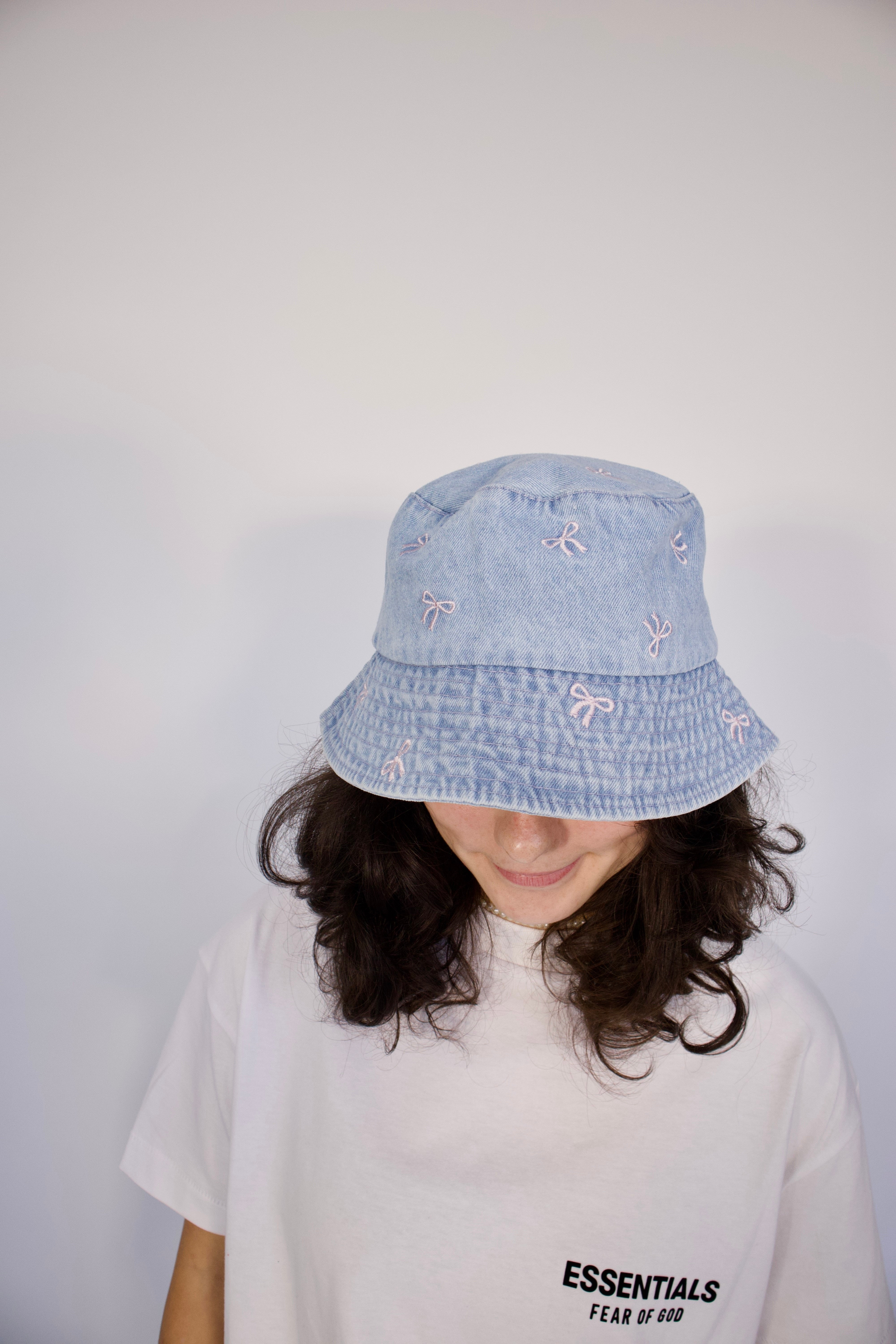 Bucket Hat mašličky - Čapkov.cz klobouček-Hat-Capkov-Capkov