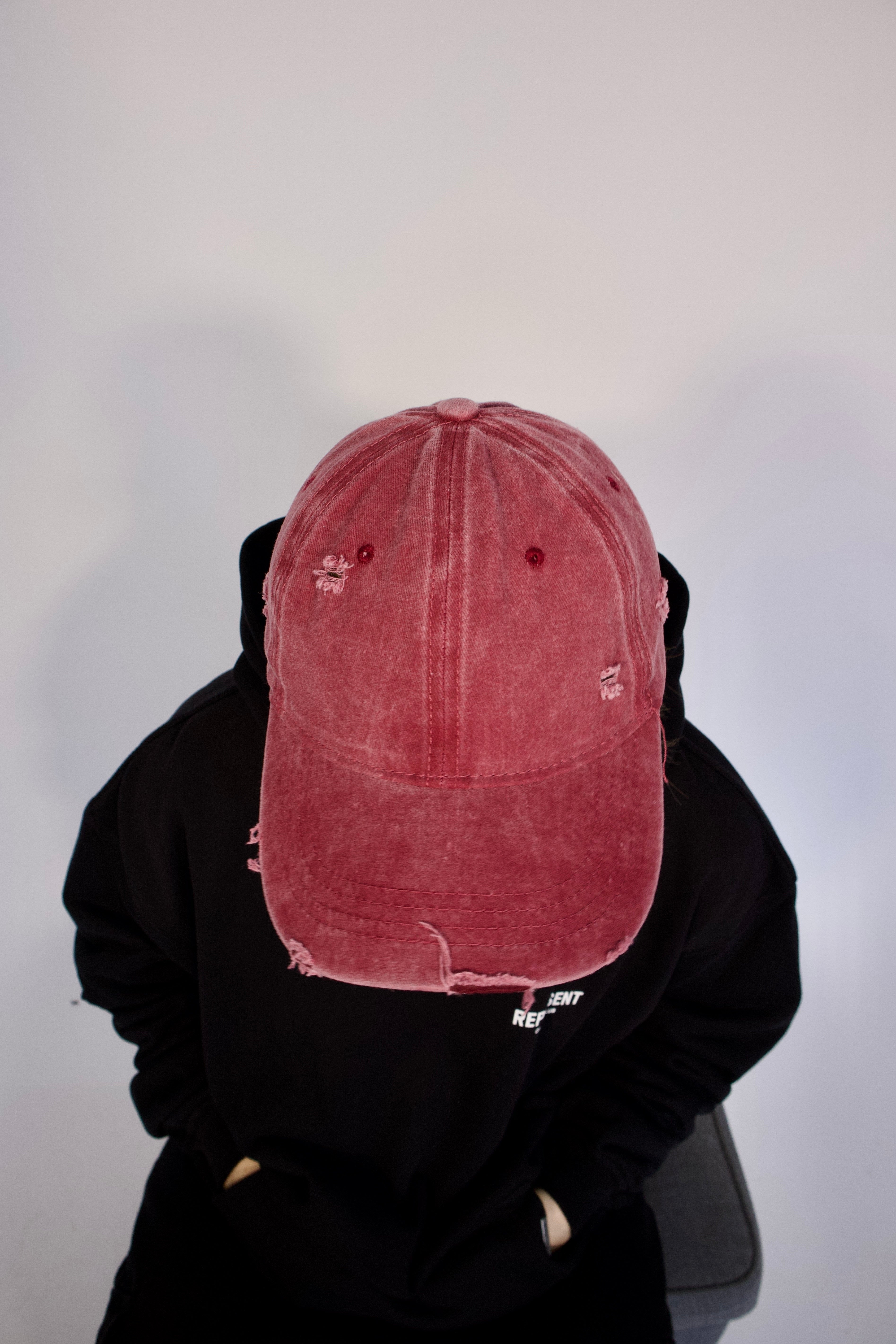 Distressed čapka bez výšivky - Čapkov.cz washed kšiltovka-Hat-Capkov-Capkov