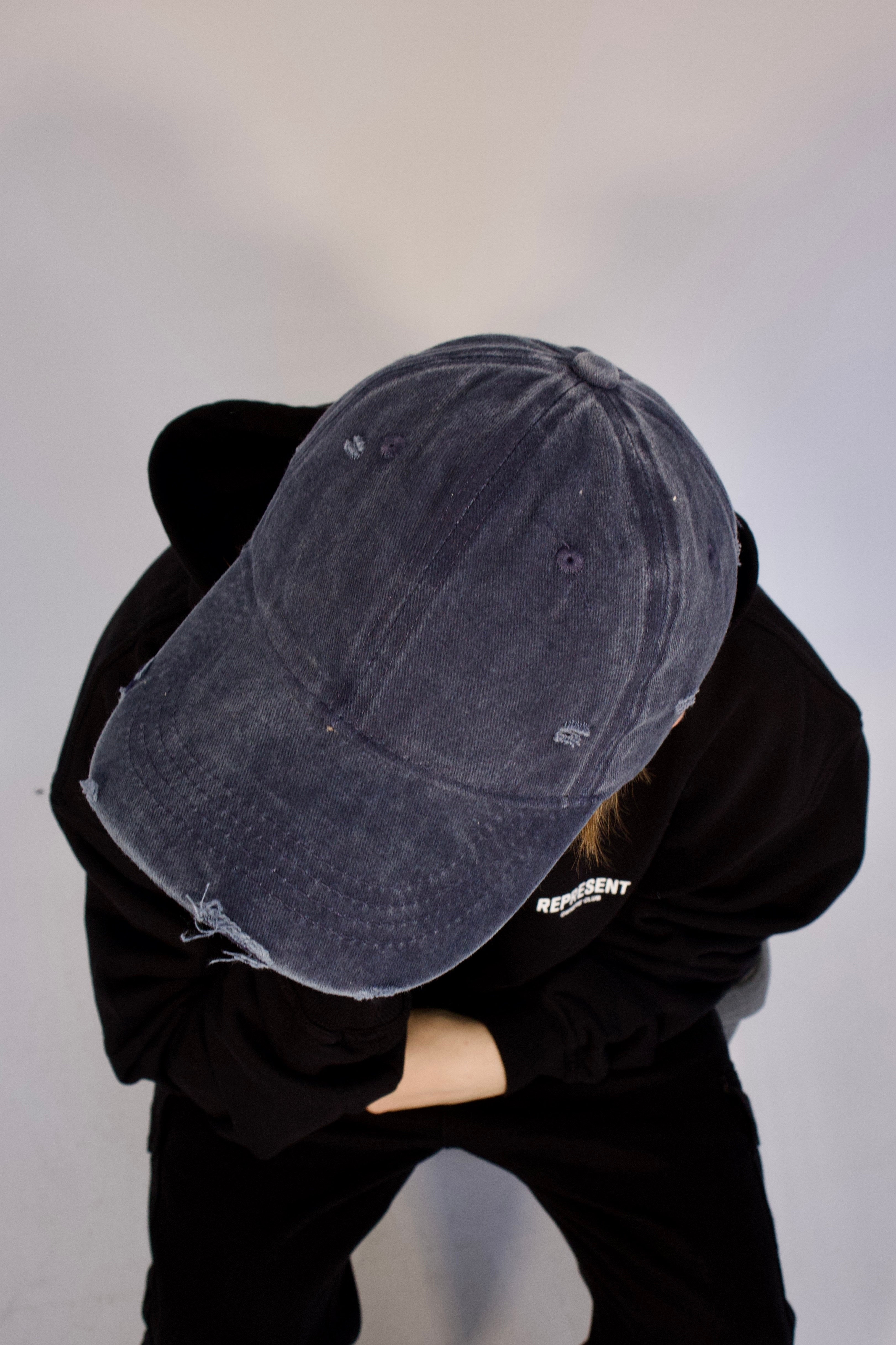 Distressed čapka bez výšivky - Čapkov.cz washed kšiltovka-Hat-Capkov-Capkov