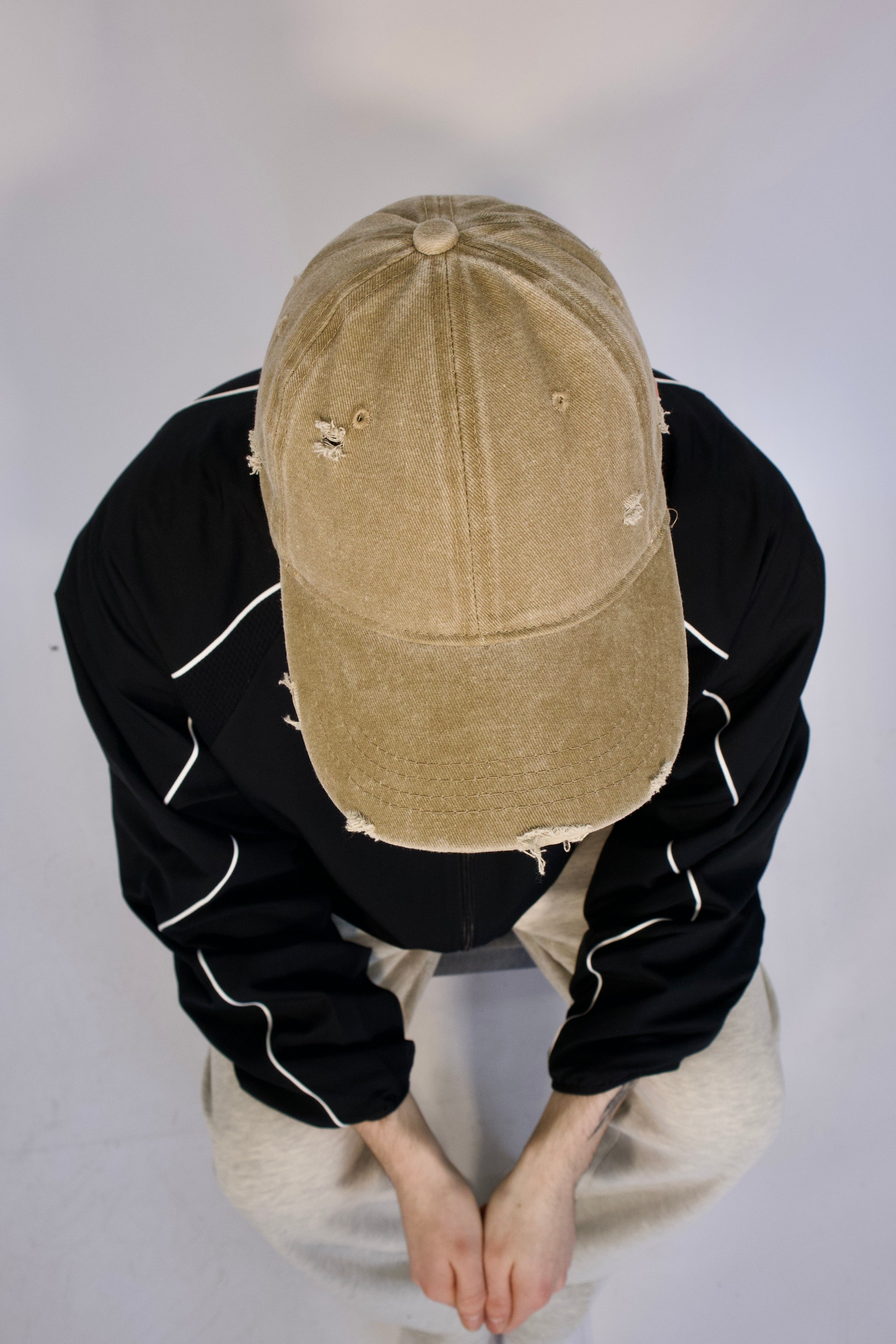 Distressed čapka bez výšivky - Čapkov.cz washed kšiltovka-Hat-Capkov-Capkov