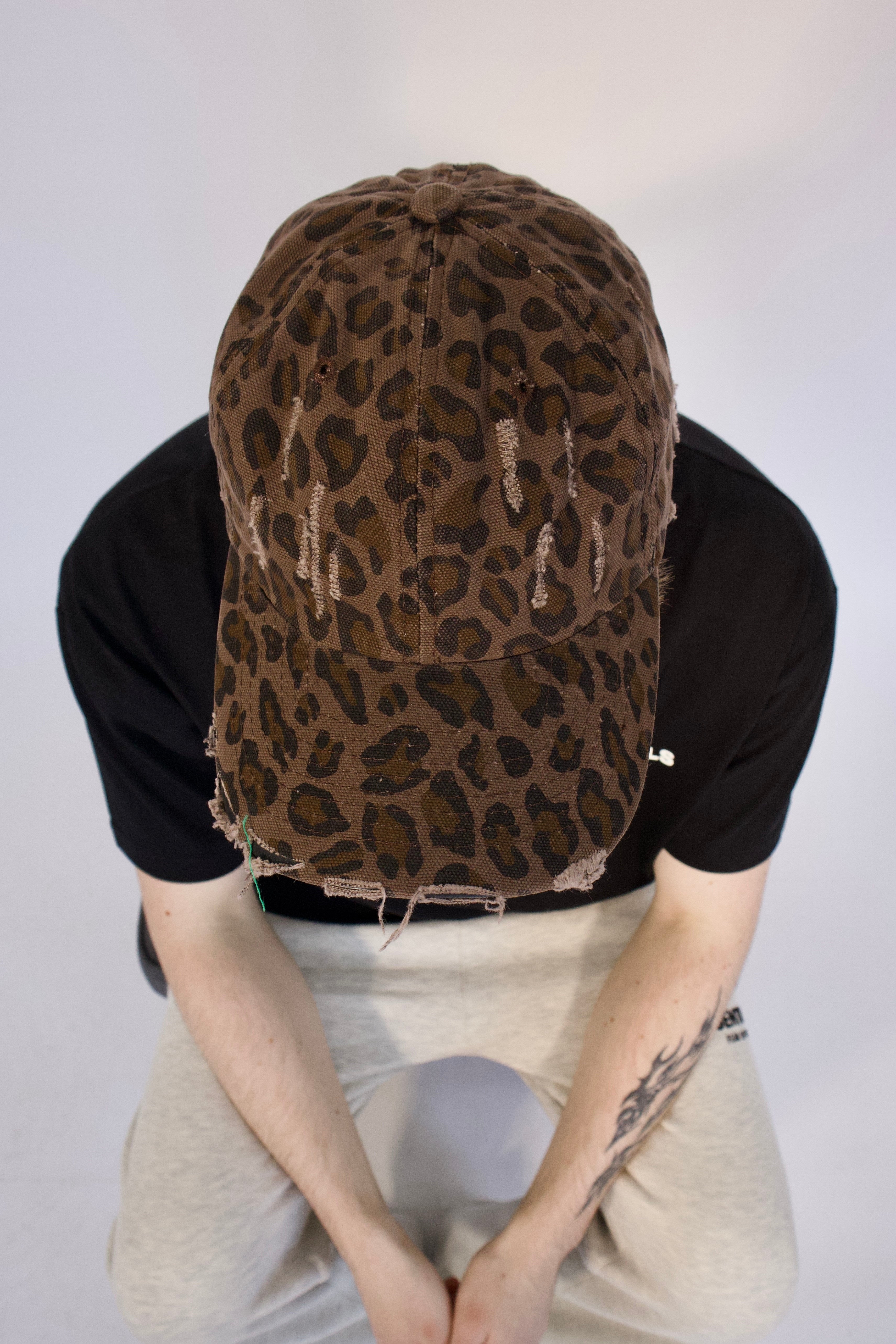 Leopard čapka bez výšivky - Čapkov.cz kšiltovka-Hat-Capkov-Capkov