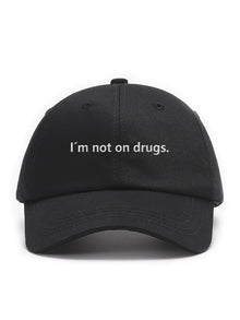 I´m not on drugs - Čapkov.cz kšiltovka – main non-washed
