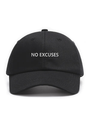 NO EXCUSES - Čapkov.cz kšiltovka – main non-washed