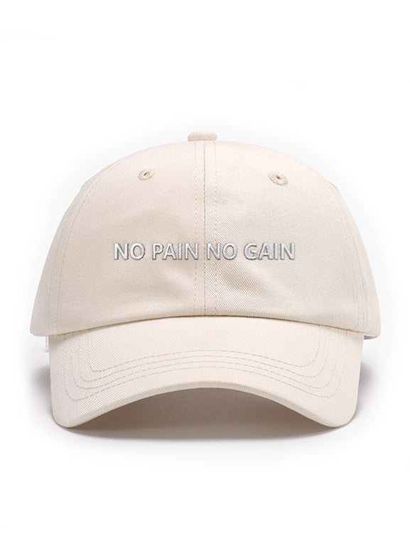 NO PAIN NO GAIN