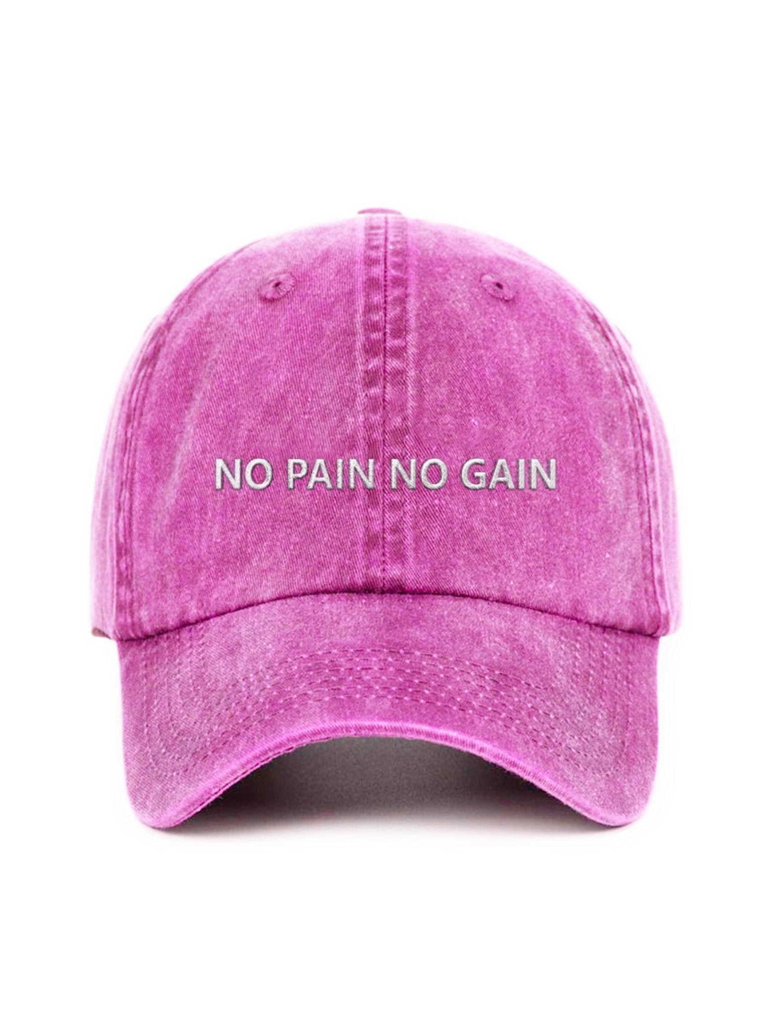 NO PAIN NO GAIN - Cap - Hat - Capkov - Capkov